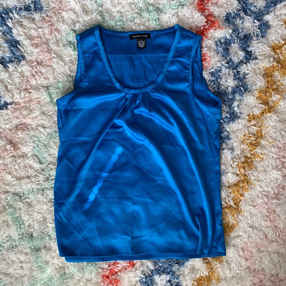 Blue Blouse Tank Women’s Size 6